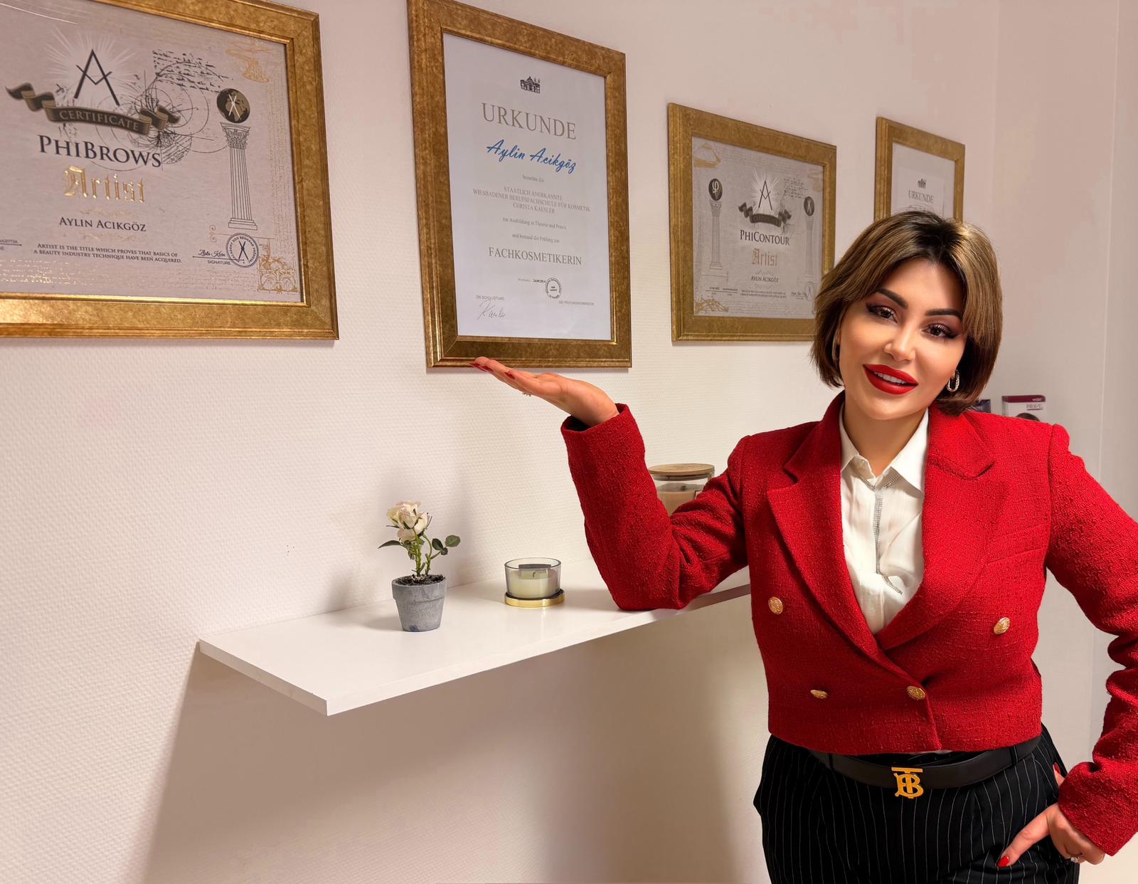 Aylin Acikgöz, Inhaberin von Artist of Aesthetic in Bruchsal